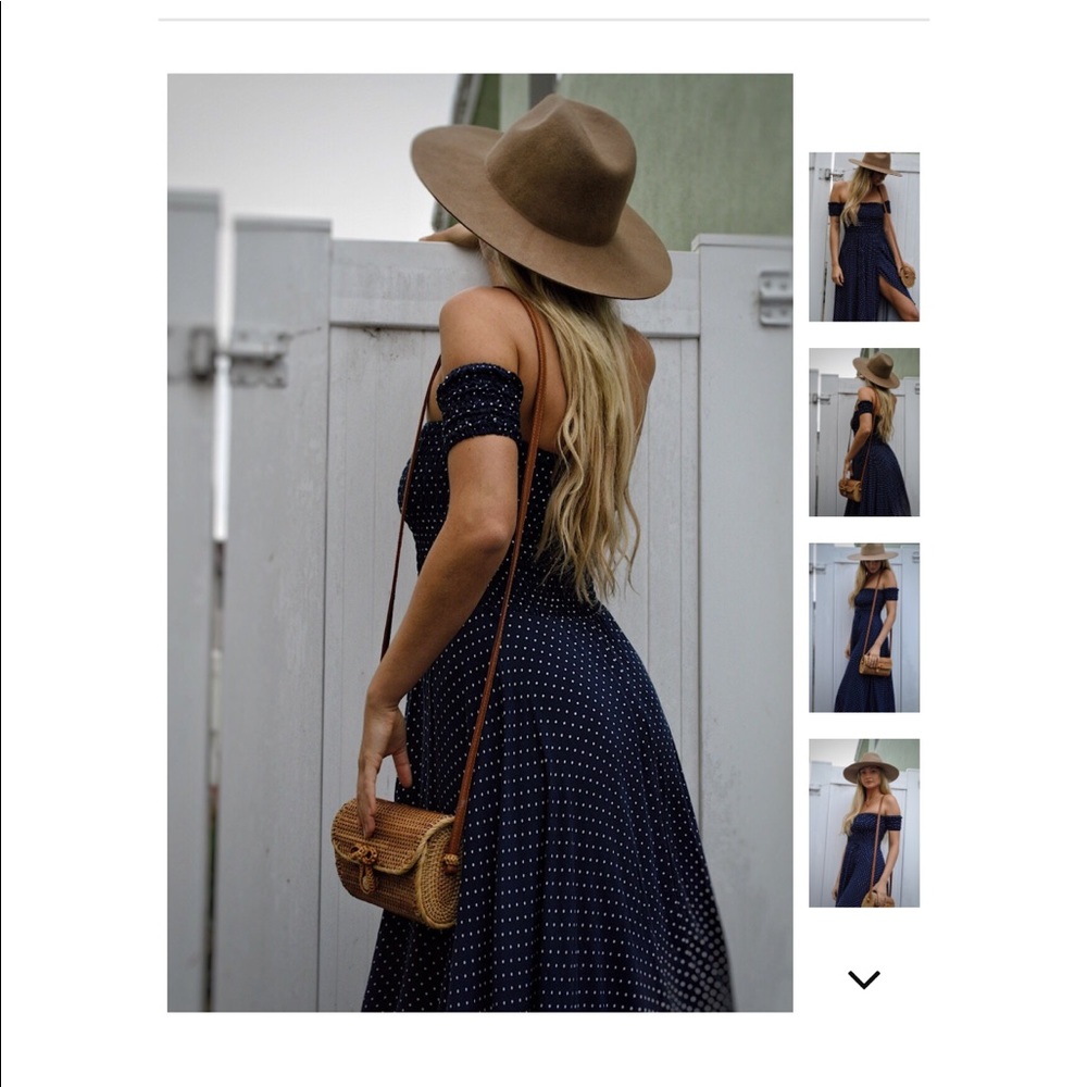 LAST 1οΈβ£ Bastille Polka Dress - Picture 6 of 7